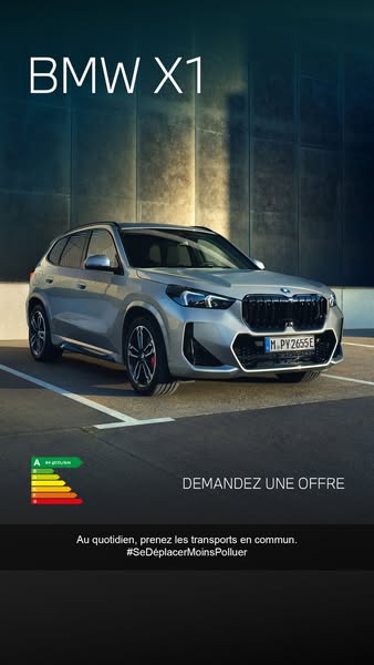 BMW France Meta ad example started 2026-04-10: BMW X1., BMW X1.