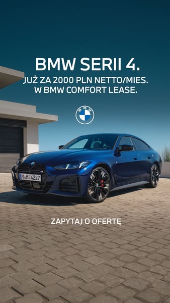 BMW Polska Meta ad example started 2026-04-17: BMW serii 4 Gran Coupé, BMW serii 4 Gran Coupé
