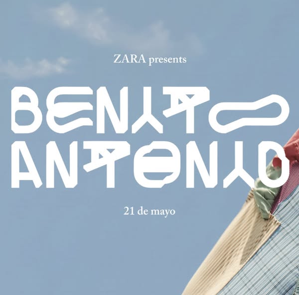 ZARA Meta ad example started 2026-05-21: BENITO ANTONIO X ZARA, BENITO ANTONIO X ZARA