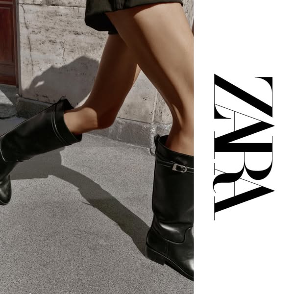 ZARA Meta ad example started 2026-04-24: ZARA WOMAN, ZARA WOMAN, ZARA WOMAN, ZARA WOMAN, ZARA WOMAN, ZARA WOMAN